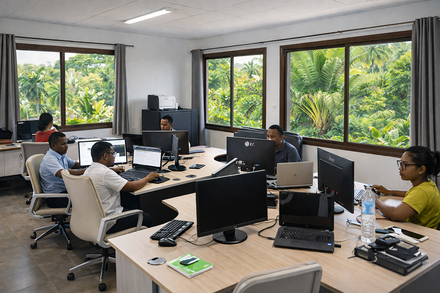 PME à Madagascar utilisant le numérique dans leur activité professionnelle