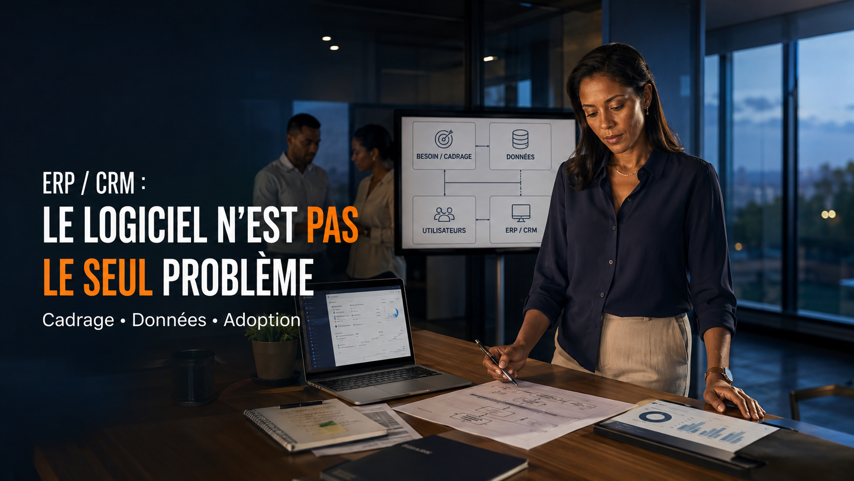 Projet ERP ou CRM à Madagascar : analyse du cadrage, des données et de l’adoption des utilisateurs pour éviter les causes d’échec.